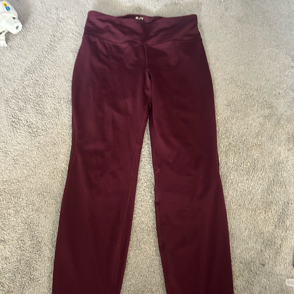 Avia Burgundy Leggings